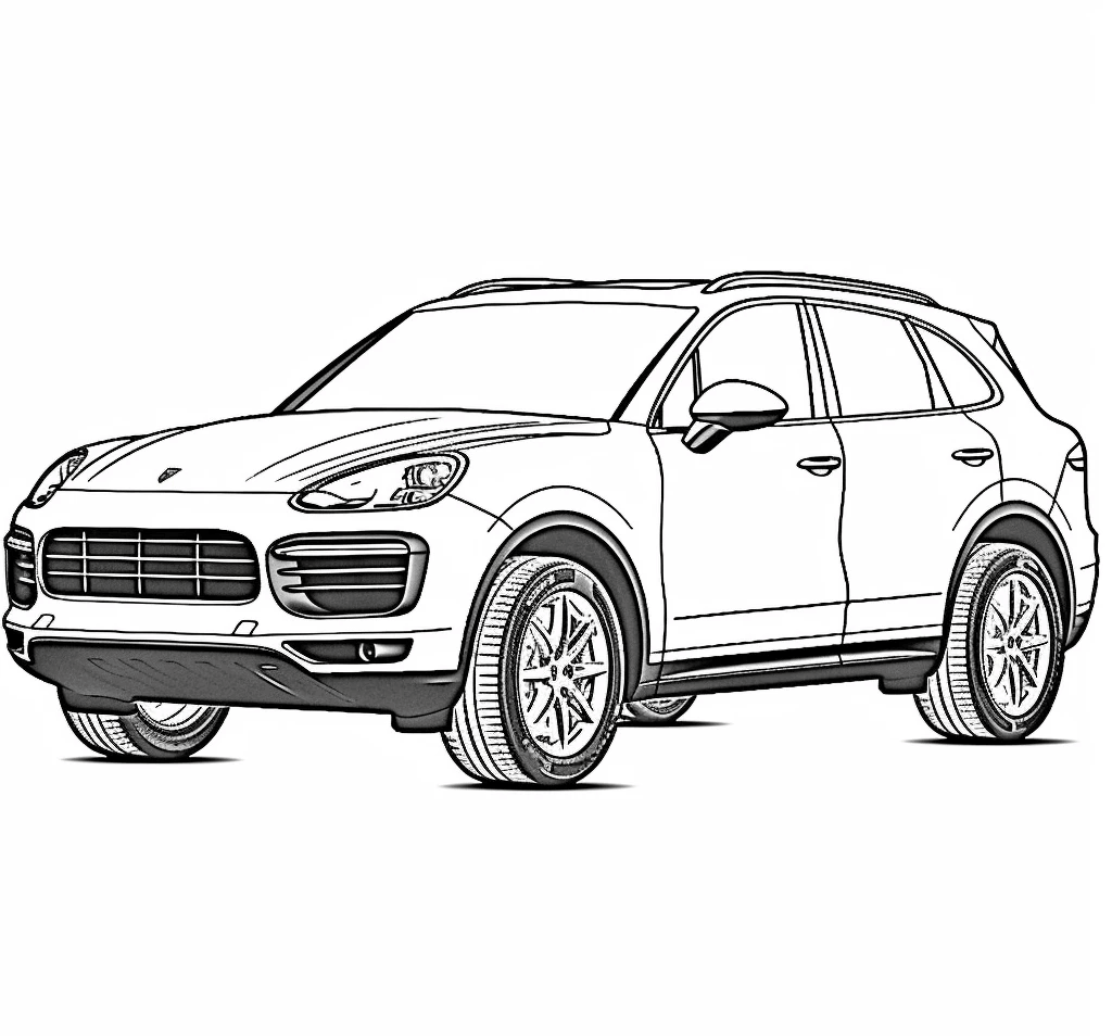Desenho de Carros para imprimir