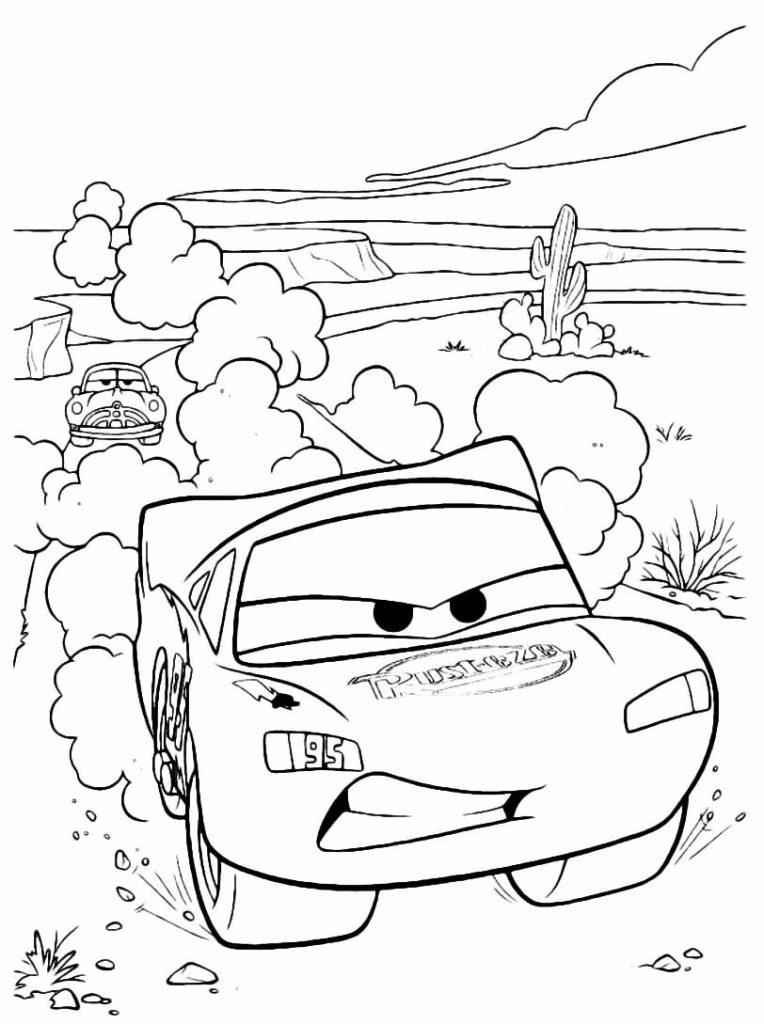 Desenho de Carros para imprimir