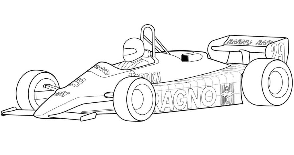 Desenho de Carros para imprimir
