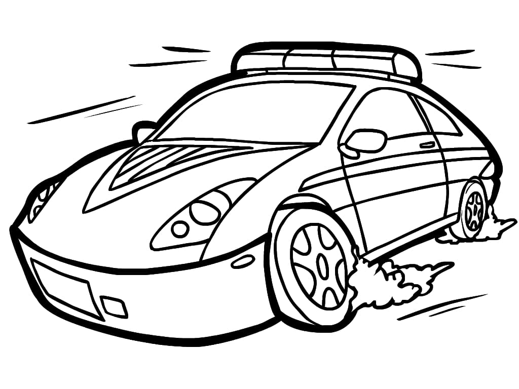 Desenho de Carros para imprimir