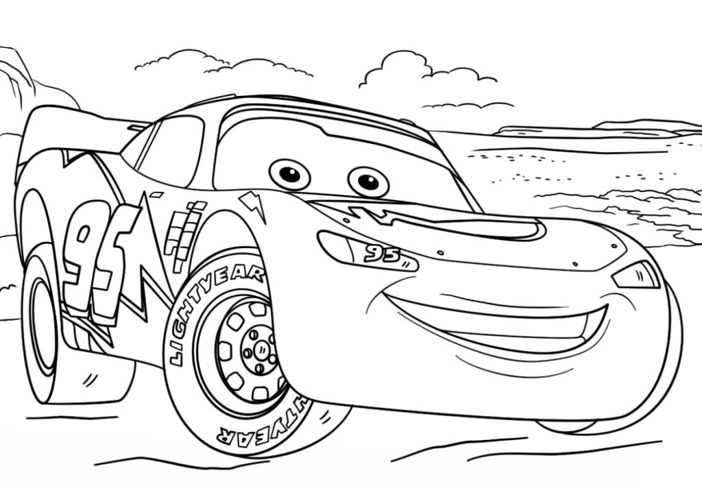 Desenho de Carros para imprimir