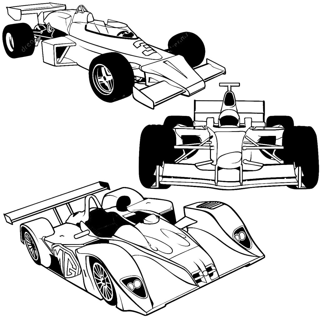 Desenho de Carros para imprimir