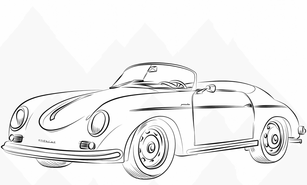 Desenho de Carros para imprimir