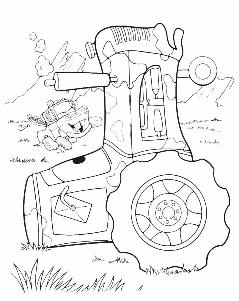 Desenho de Carros para imprimir