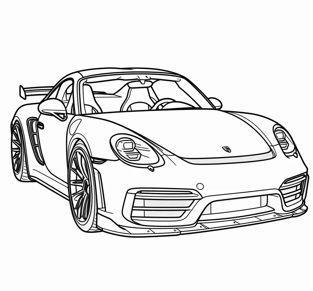 Desenho de Carros para imprimir