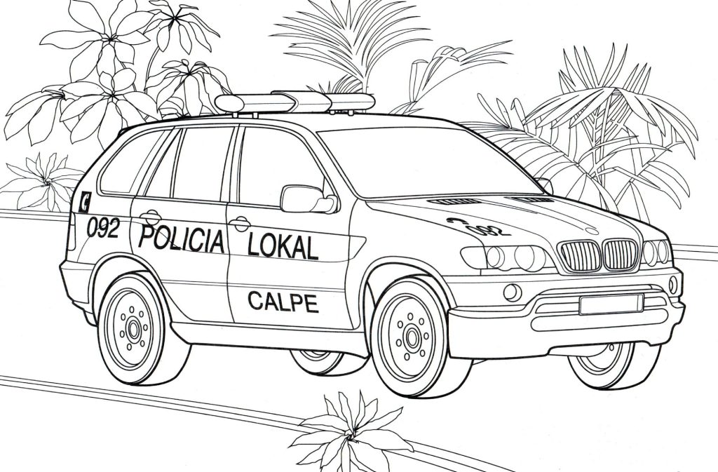 Desenho de Carros para imprimir