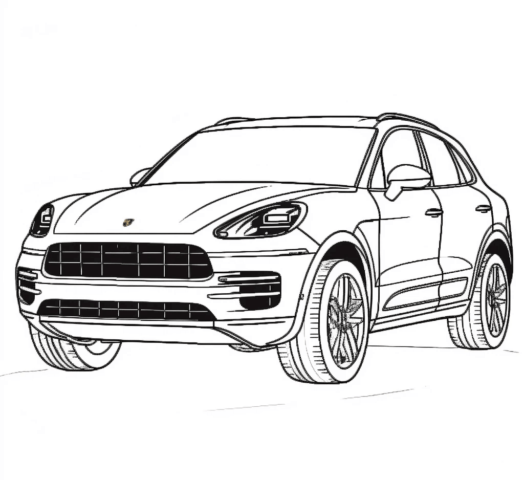 Desenho de Carros para imprimir