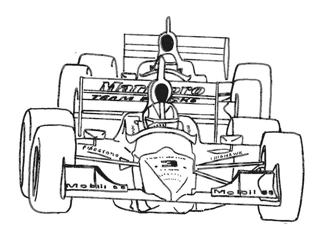 Desenho de Carros para imprimir