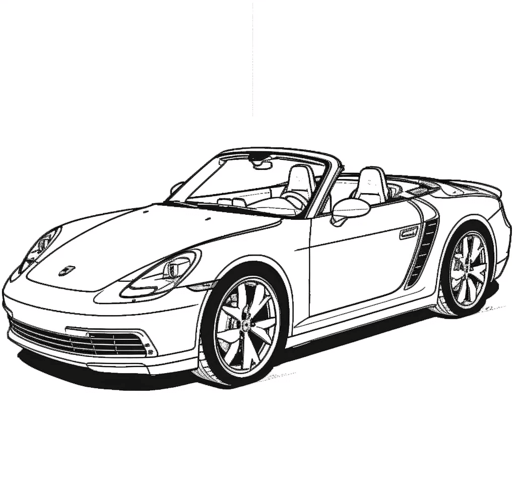Desenho de Carros para imprimir