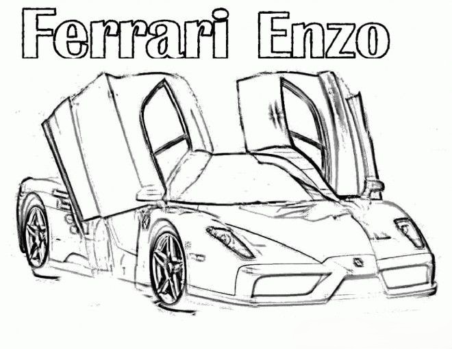 Desenho de Carros para imprimir