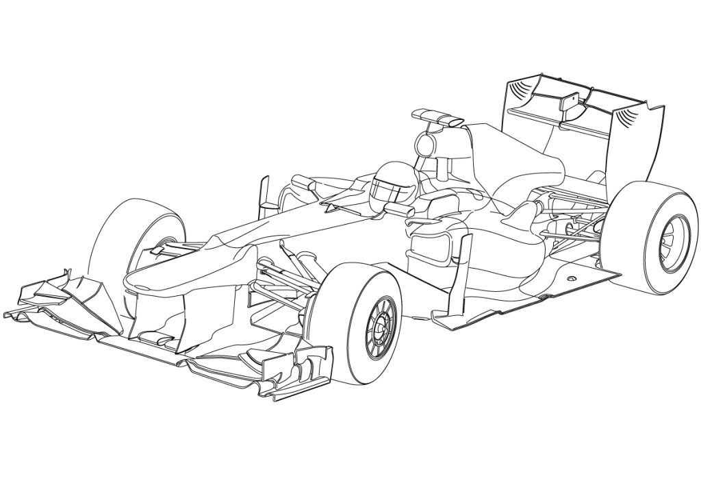 Desenho de Carros para imprimir