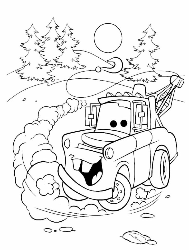 Desenho de Carros para imprimir