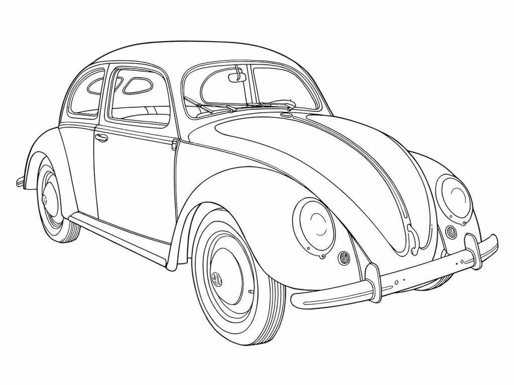 Desenho de Carros para imprimir
