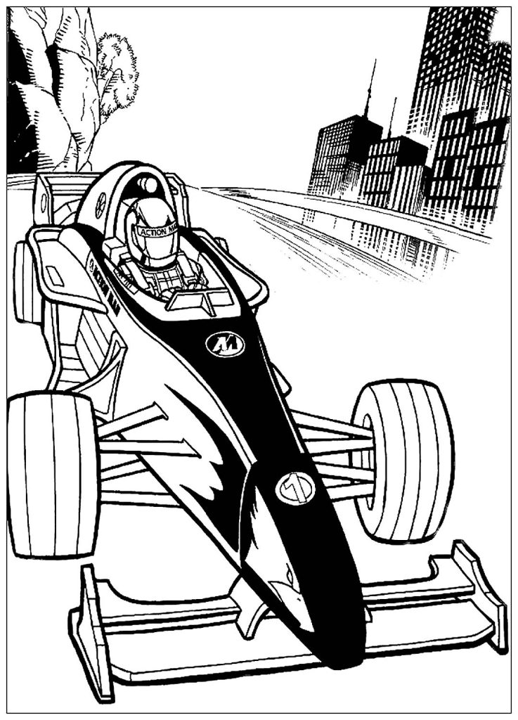 Desenho de Carros para imprimir