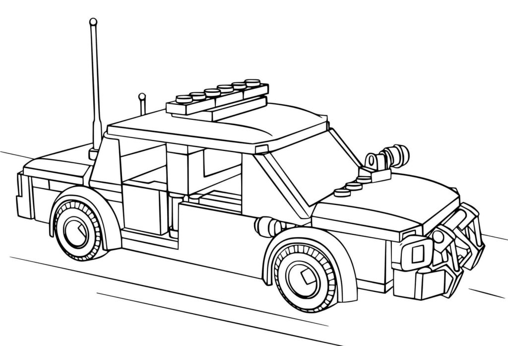 Desenho de Carros para imprimir