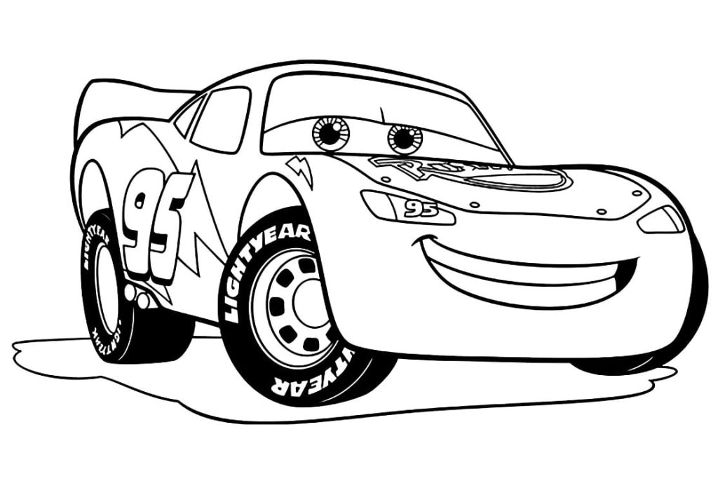 Desenho de Carros para imprimir