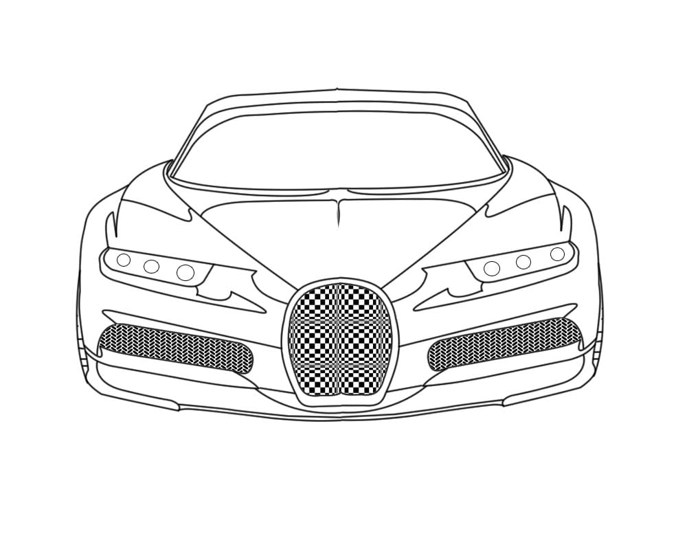 Desenho de Carros para imprimir