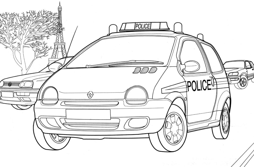 Desenho de Carros para imprimir