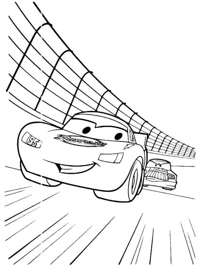 Desenho de Carros para imprimir