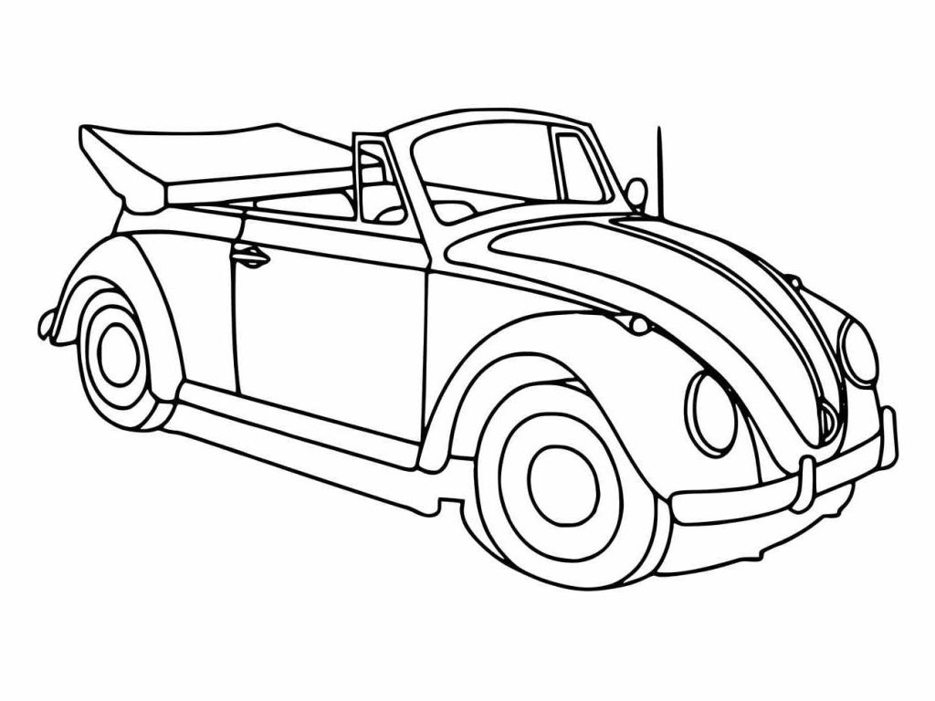 Desenho de Carros para imprimir