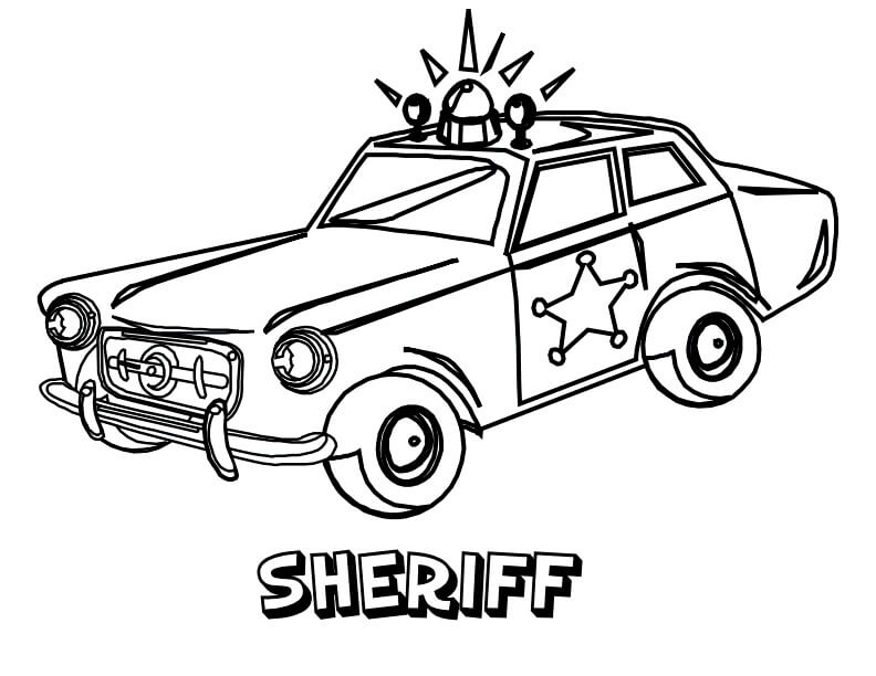 Desenho de Carros para imprimir