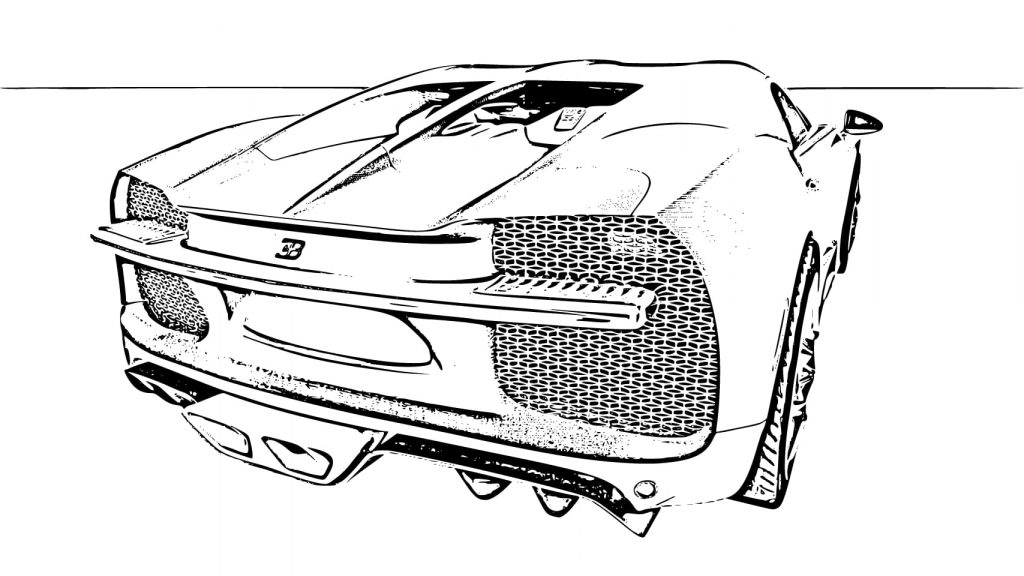 Desenho de Carros para imprimir