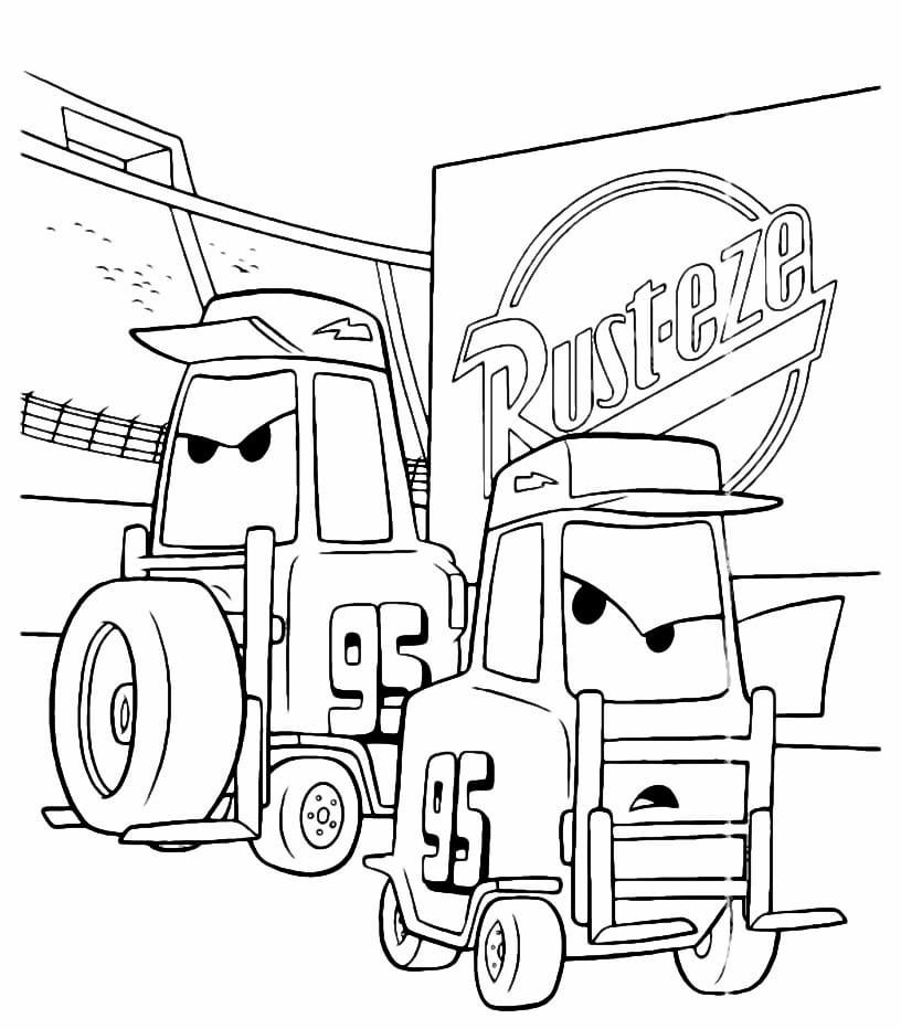 Desenho de Carros para imprimir
