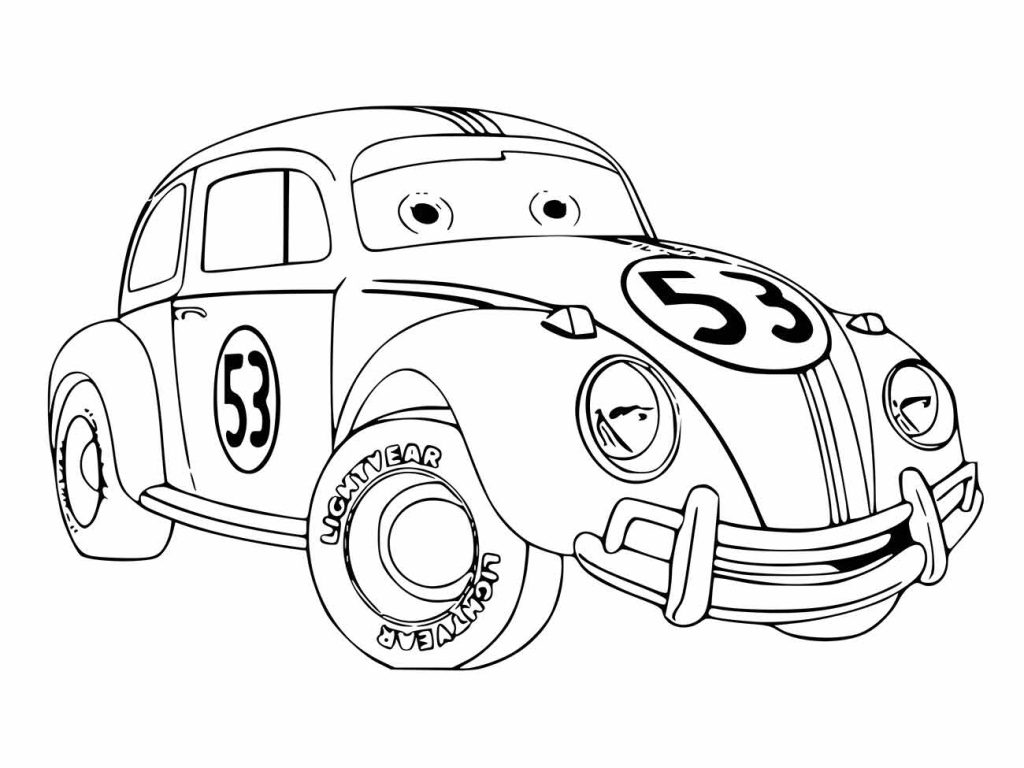 Desenho de Carros para imprimir