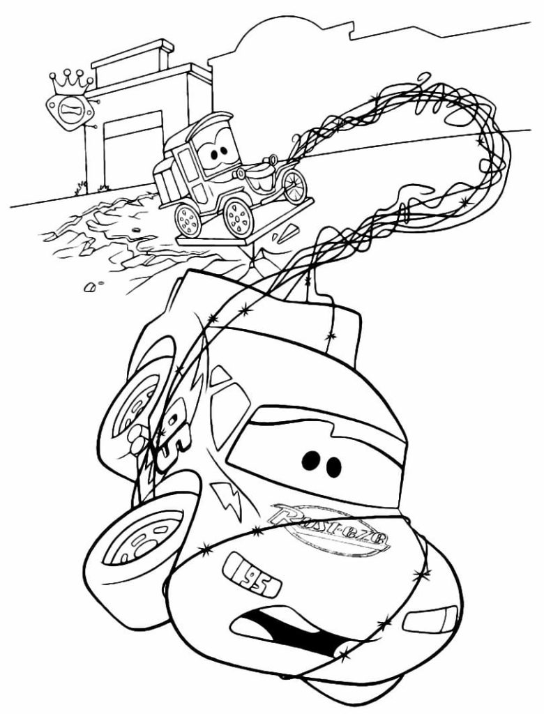 Desenho de Carros para imprimir