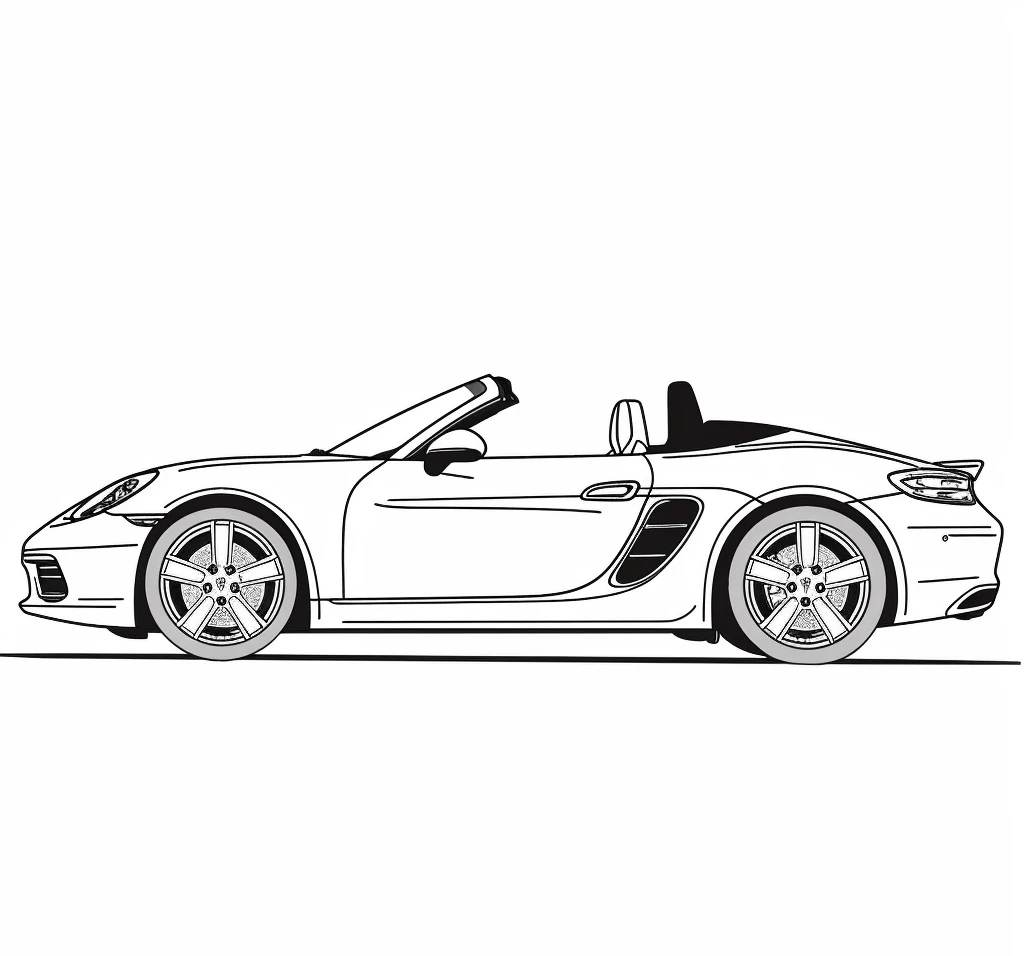 Desenho de Carros para imprimir
