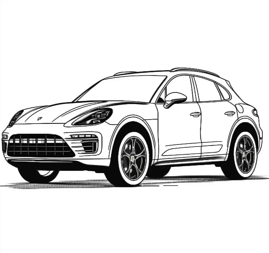Desenho de Carros para imprimir