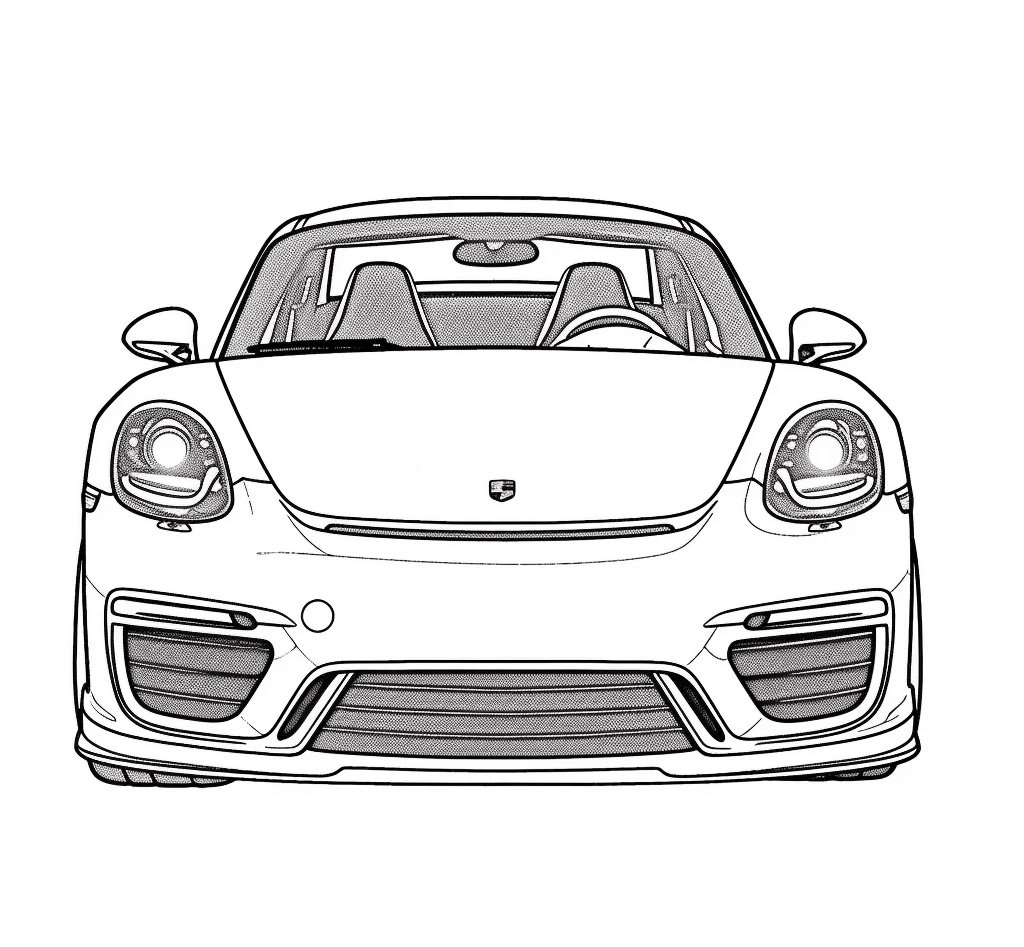 Desenho de Carros para imprimir