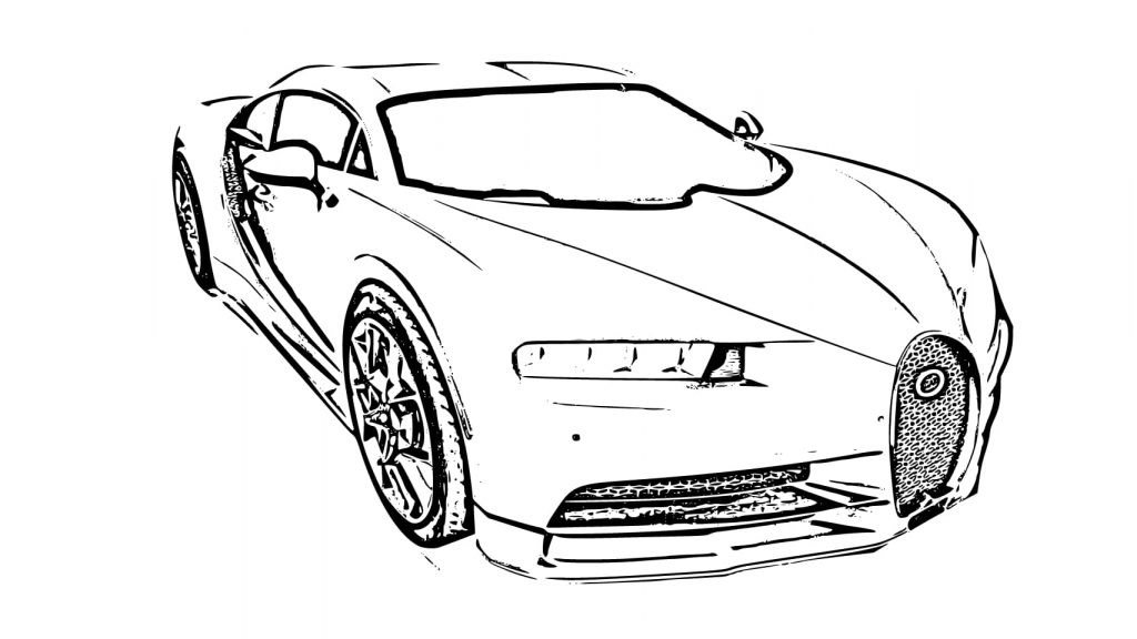 Desenho de Carros para imprimir