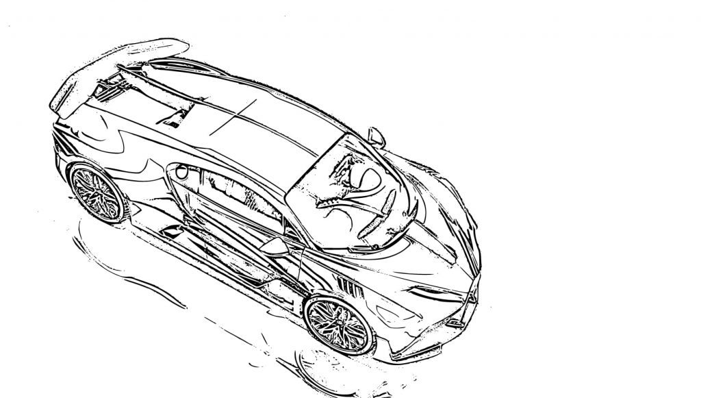 Desenho de Carros para imprimir