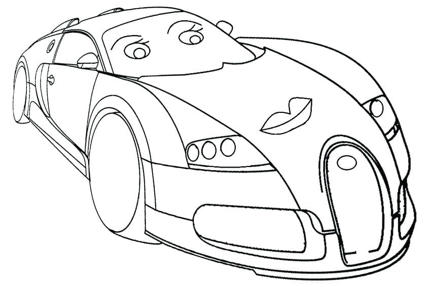 Desenho de Carros para imprimir