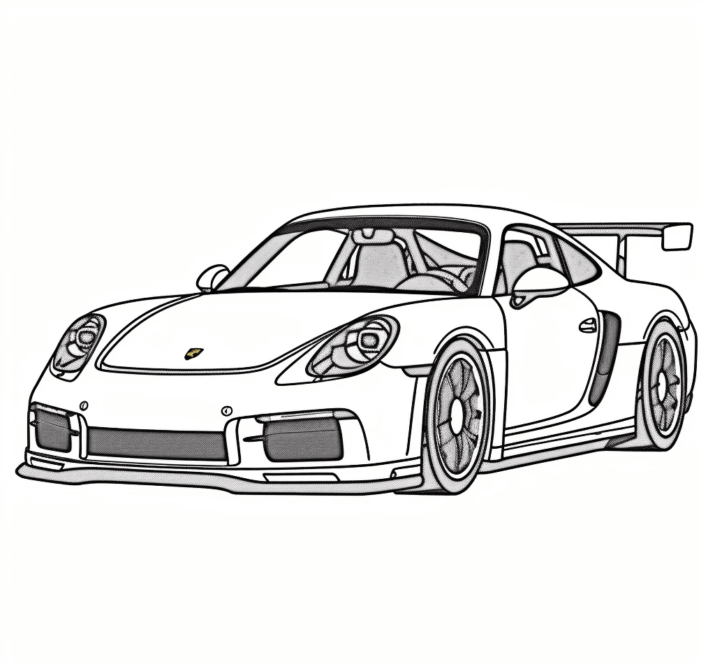Desenho de Carros para imprimir