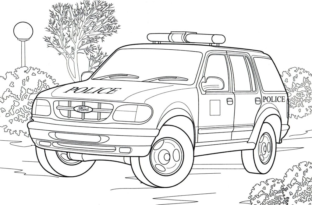 Desenho de Carros para imprimir