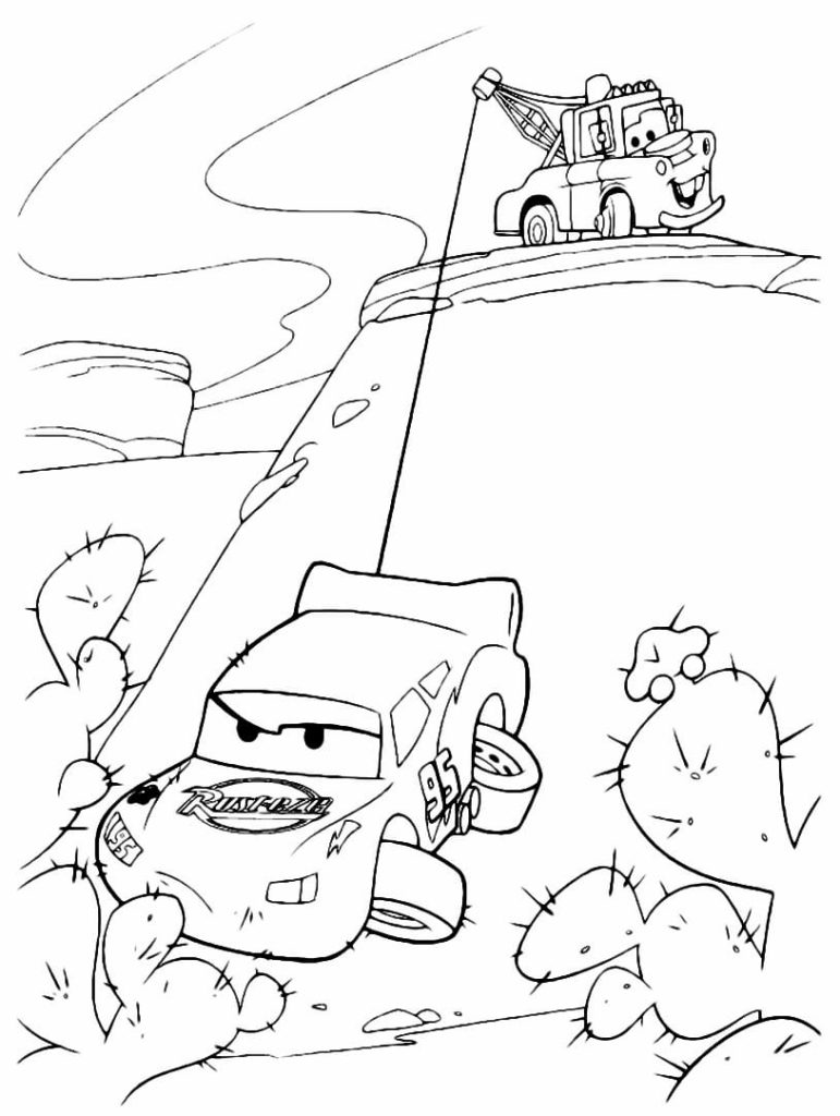 Desenho de Carros para imprimir