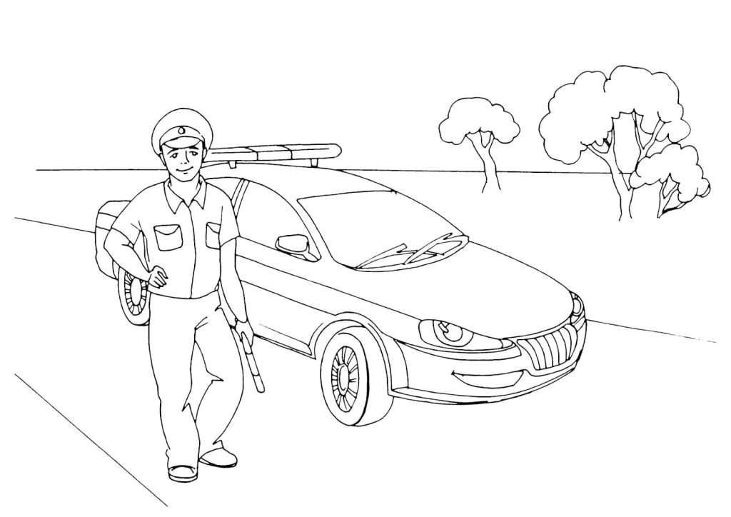 Desenho de Carros para imprimir
