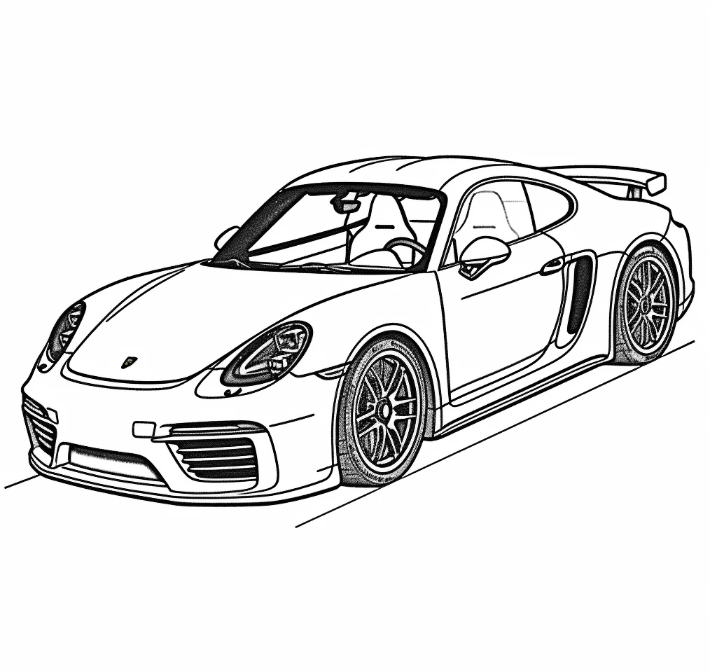 Desenho de Carros para imprimir