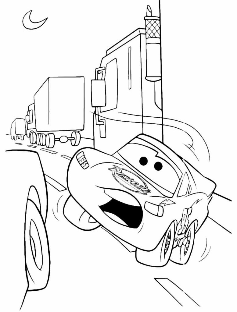 Desenho de Carros para imprimir