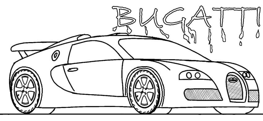 Desenho de Carros para imprimir