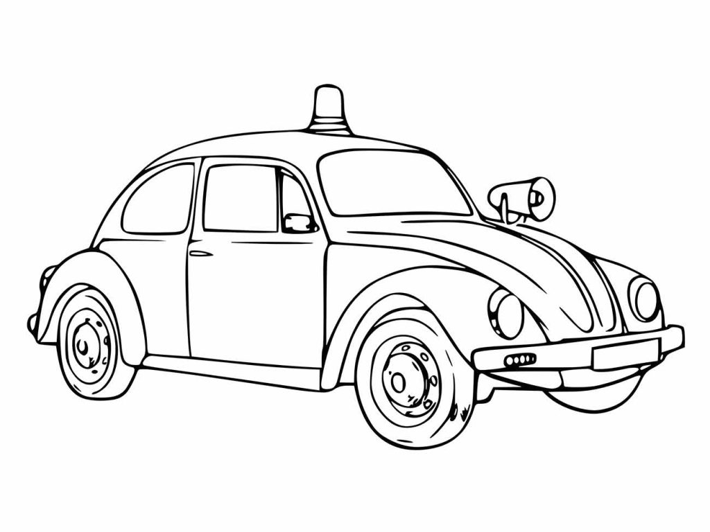 Desenho de Carros para imprimir