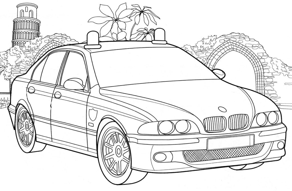 Desenho de Carros para imprimir