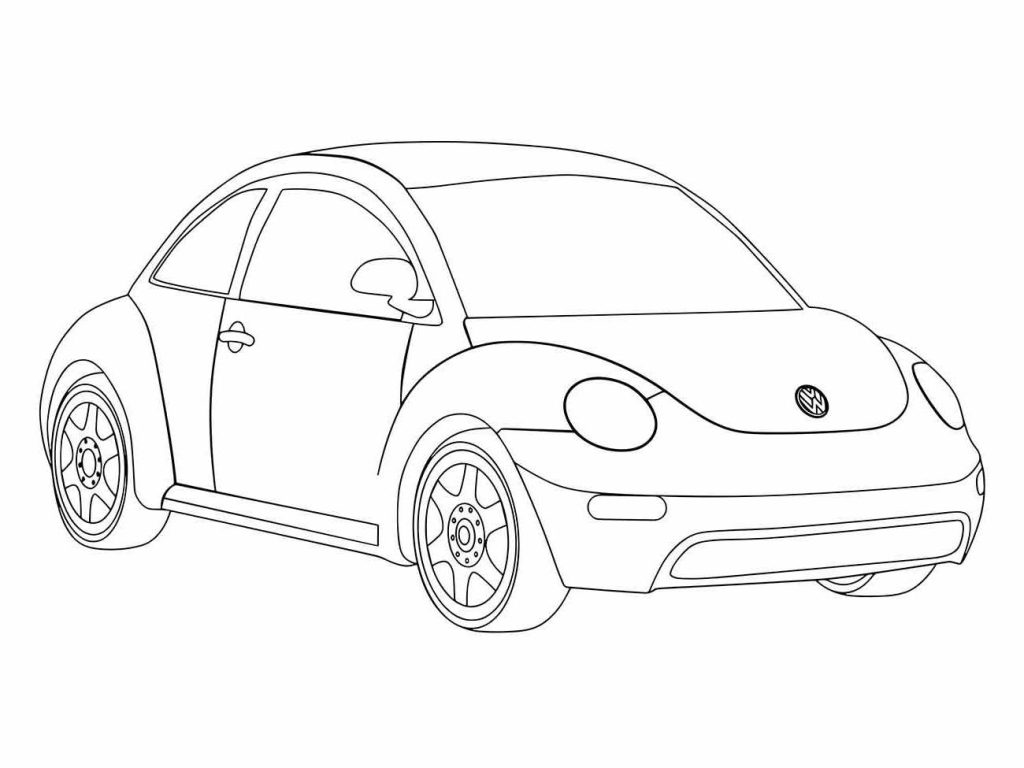 Desenho de Carros para imprimir