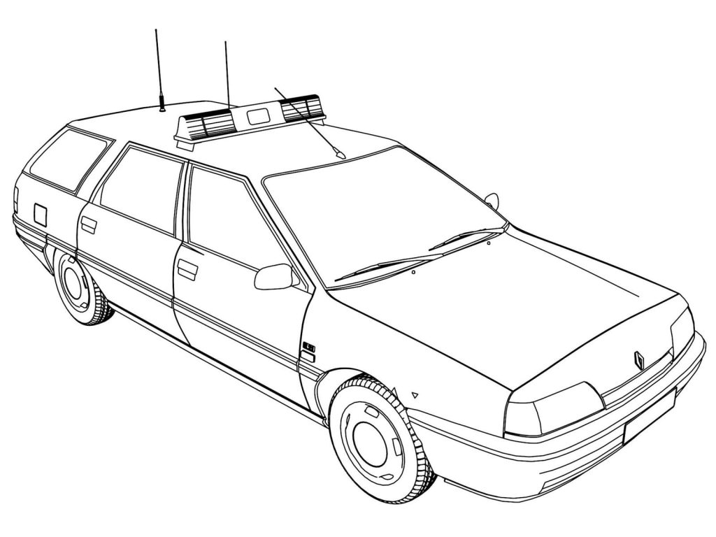 Desenho de Carros para imprimir