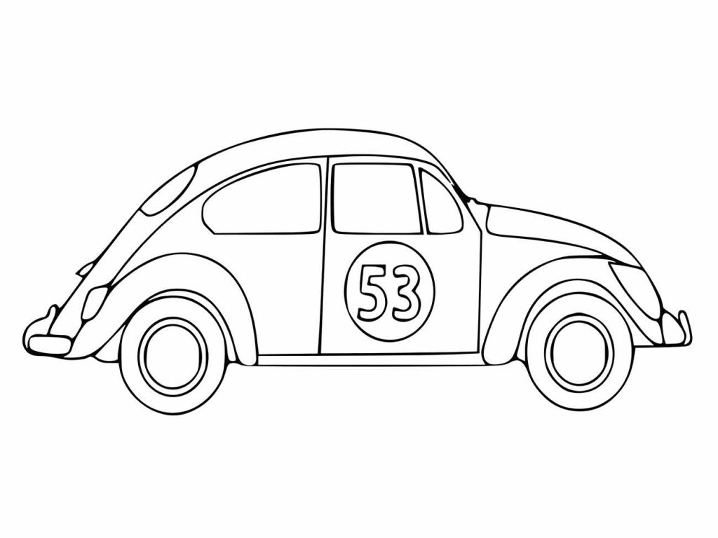 Desenho de Carros para imprimir