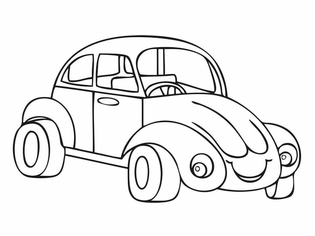 Desenho de Carros para imprimir