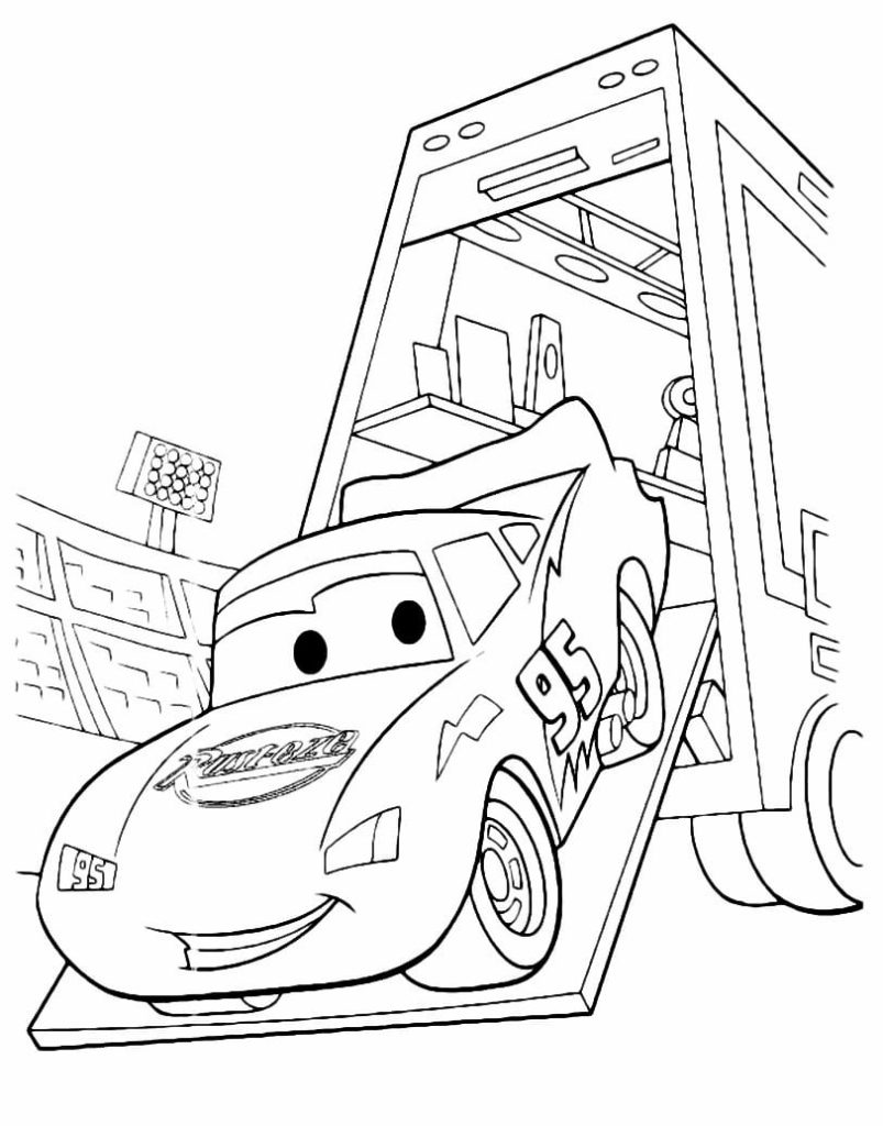 Desenho de Carros para imprimir
