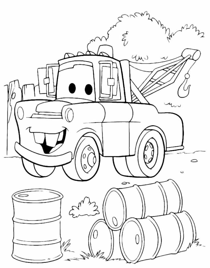 Desenho de Carros para imprimir